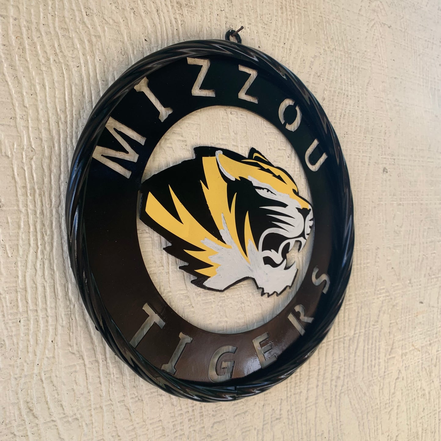 12", 18", 24", 32" MIZZOU TIGERS MISSOURI CUSTOM METAL VINTAGE CRAFT TEAM SIGN HANDMADE
