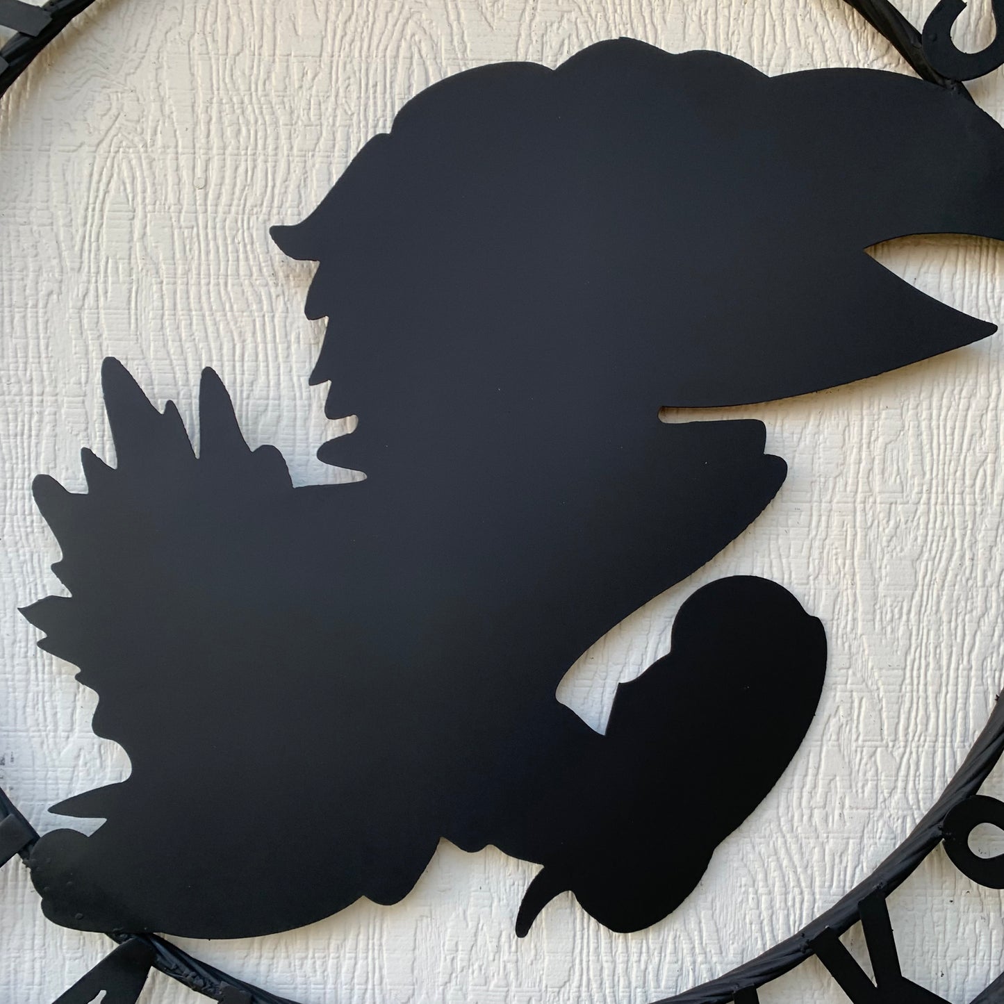 KANSAS JAYHAWKS BLACK CUSTOM METAL VINTAGE CRAFT SIGN WALL ART TEAM SIGN HANDMADE