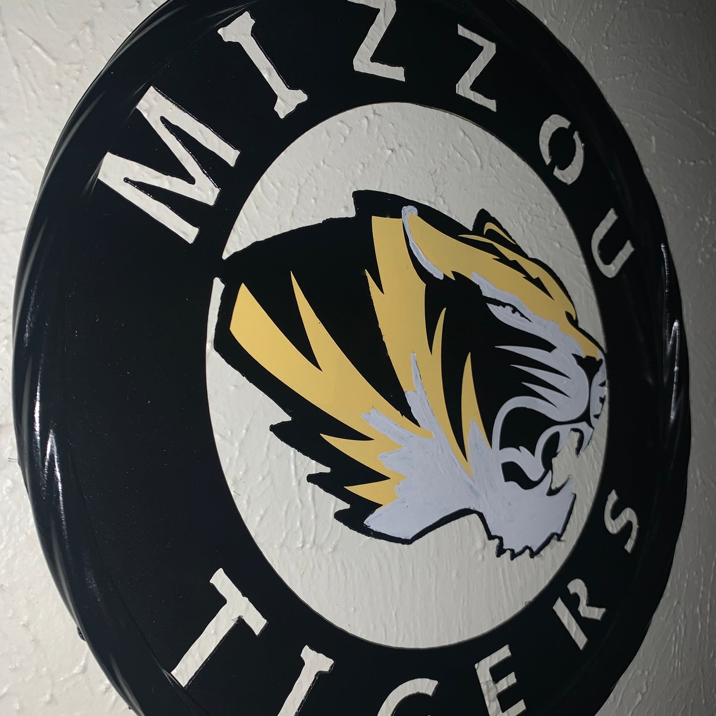 12", 18", 24", 32" MIZZOU TIGERS MISSOURI CUSTOM METAL VINTAGE CRAFT TEAM SIGN HANDMADE