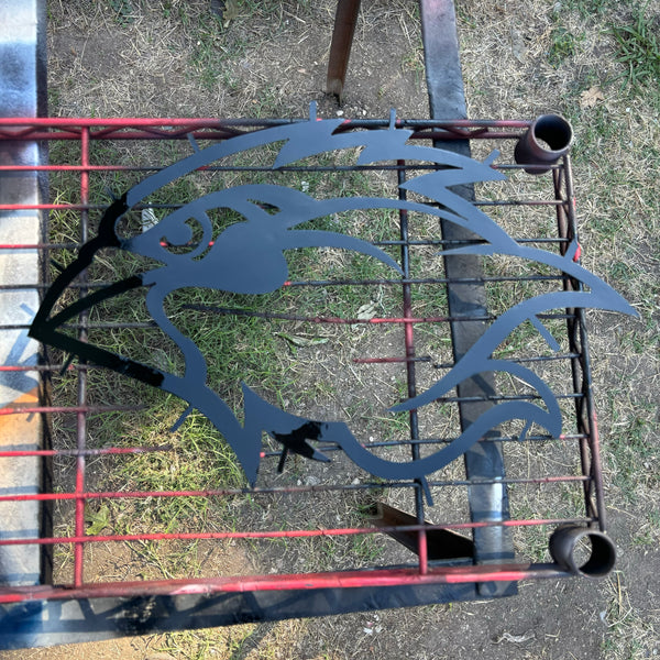 LAMAR CARDINALS CUSTOM METAL VINTAGE CRAFT SIGN WALL ART RUSTIC TEAM WESTERN HOME DECOR HANDMADE