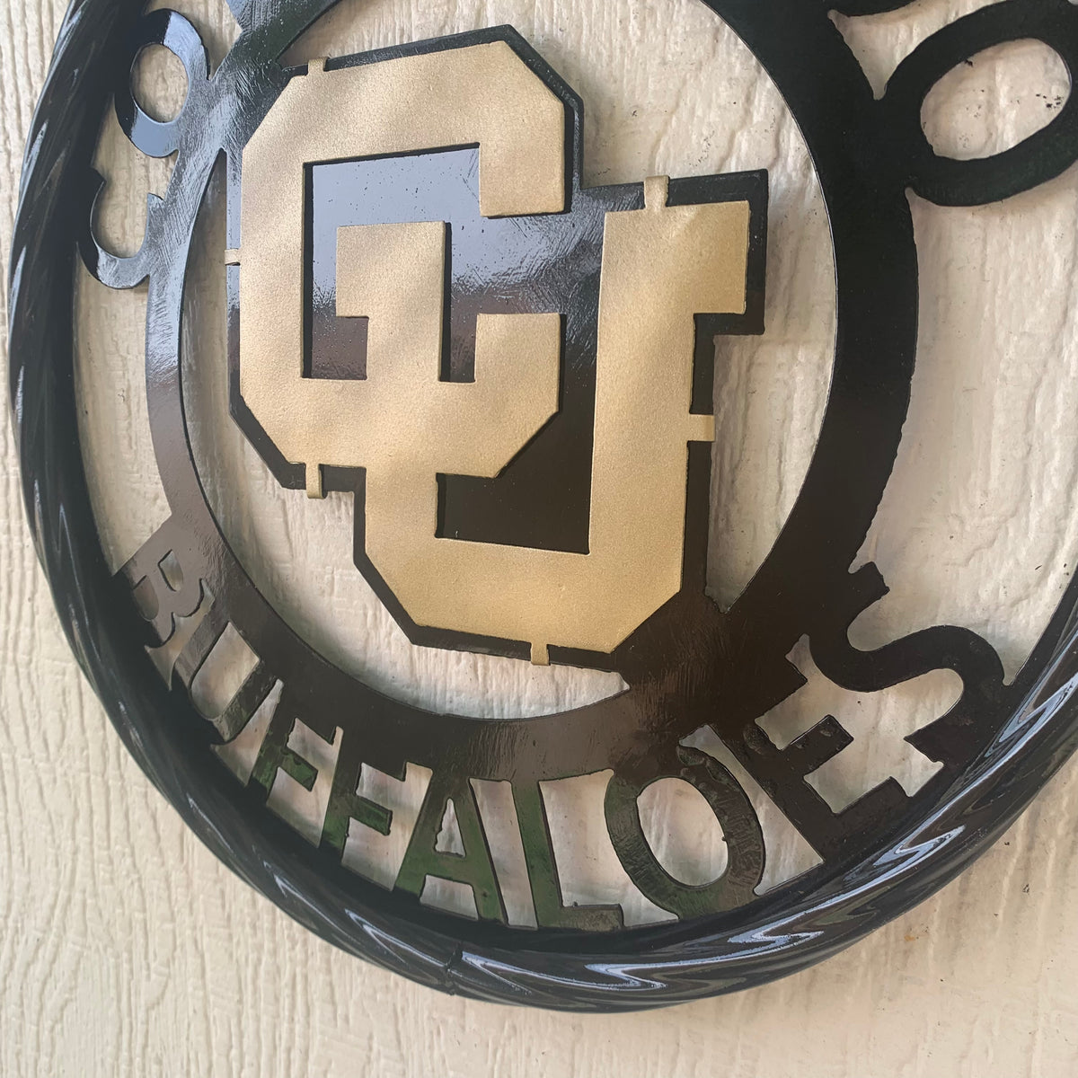 COLORADO BUFFALOES CUSTOM METAL VINTAGE CRAFT SIGN TEAM ART WESTERN HOME DECOR HANDMADE