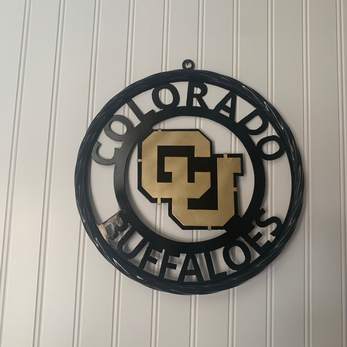 COLORADO BUFFALOES CUSTOM METAL VINTAGE CRAFT SIGN TEAM ART WESTERN HOME DECOR HANDMADE