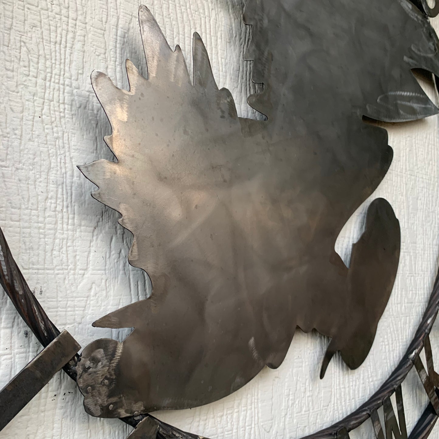 KANSAS JAYHAWKS RAW CUSTOM METAL VINTAGE CRAFT SIGN UNPAINTED TEAM HANDMADE