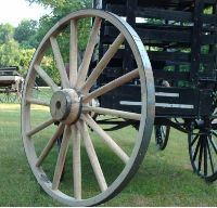 60" STEAM BENT HICKORY WESTERN WAGON WHEEL CUSTOM MADE WESTERN HOME DECOR HANDMADE