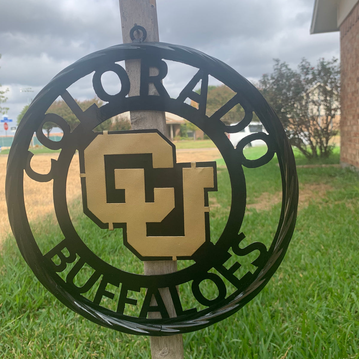 COLORADO BUFFALOES CUSTOM METAL VINTAGE CRAFT SIGN TEAM ART WESTERN HOME DECOR HANDMADE