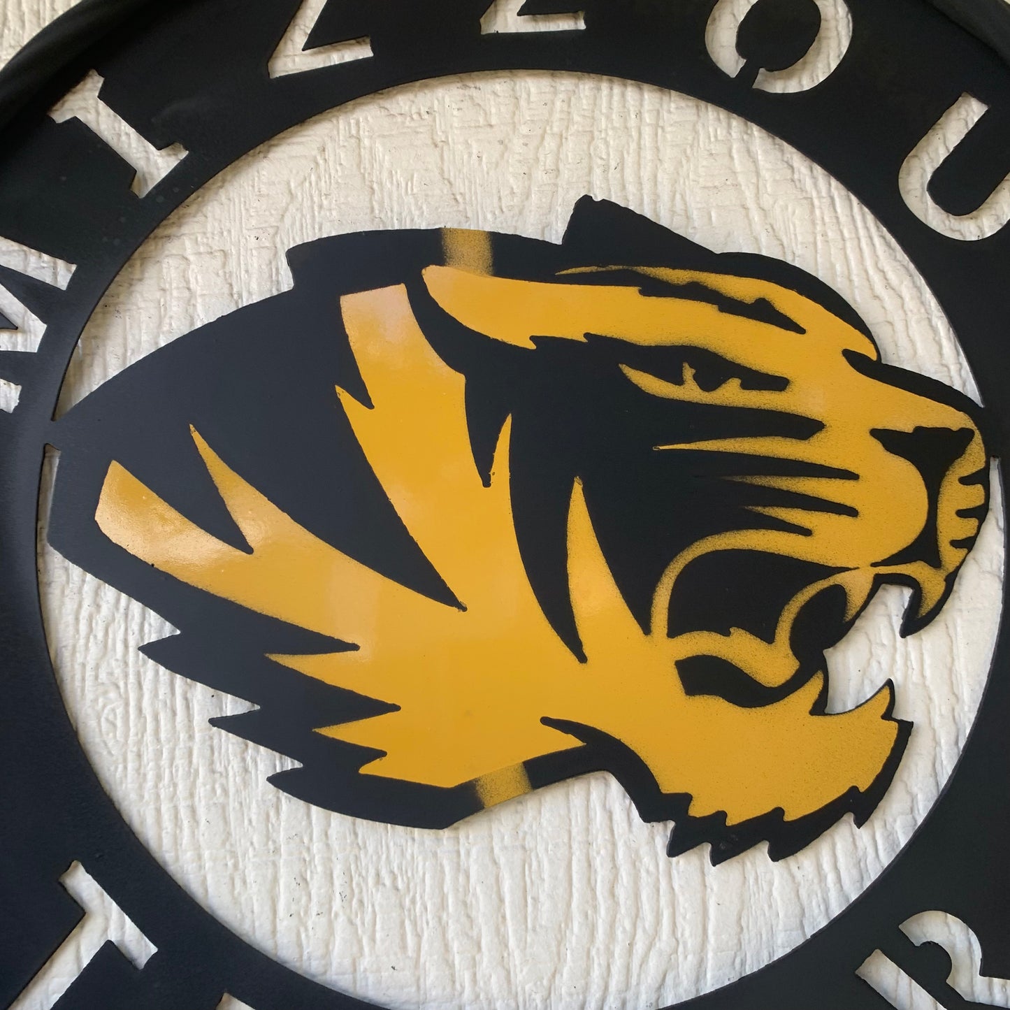 MIZZOU TIGERS MISSOURI CUSTOM METAL VINTAGE CRAFT TEAM SIGN HANDMADE