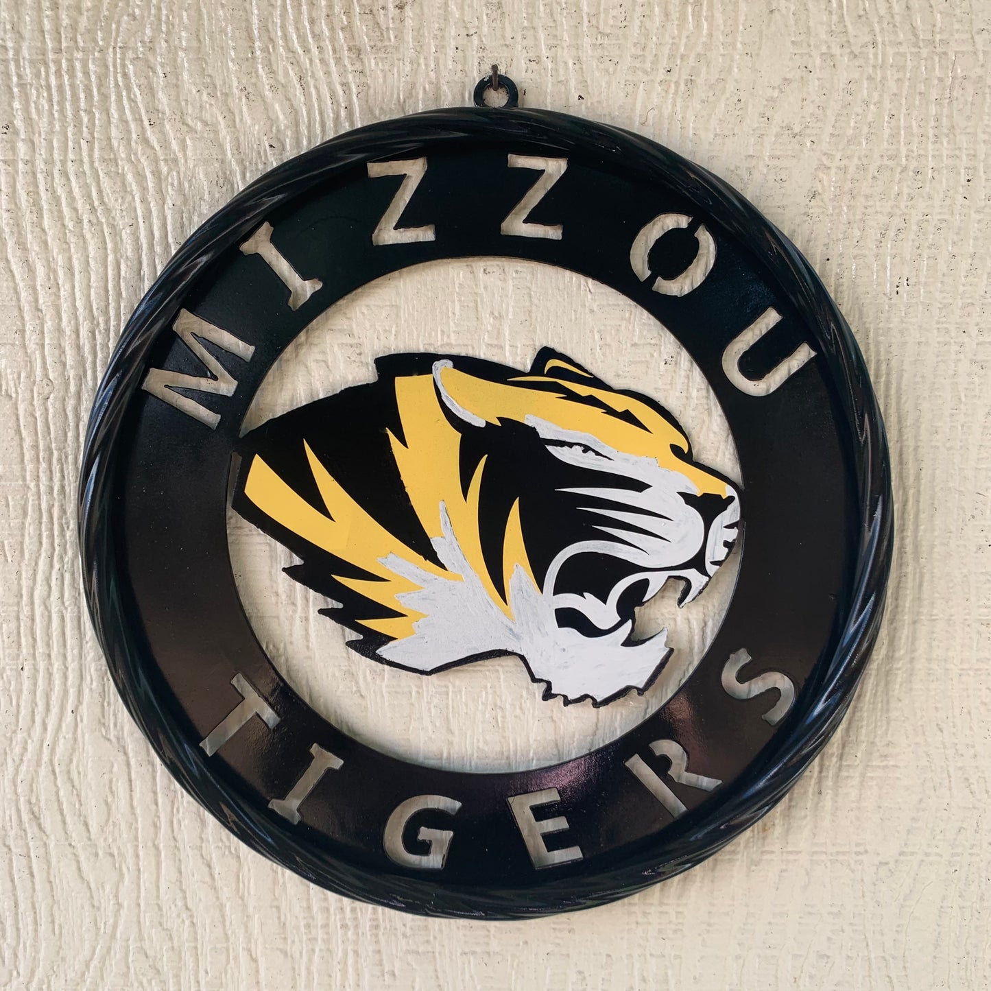 12", 18", 24", 32" MIZZOU TIGERS MISSOURI CUSTOM METAL VINTAGE CRAFT TEAM SIGN HANDMADE