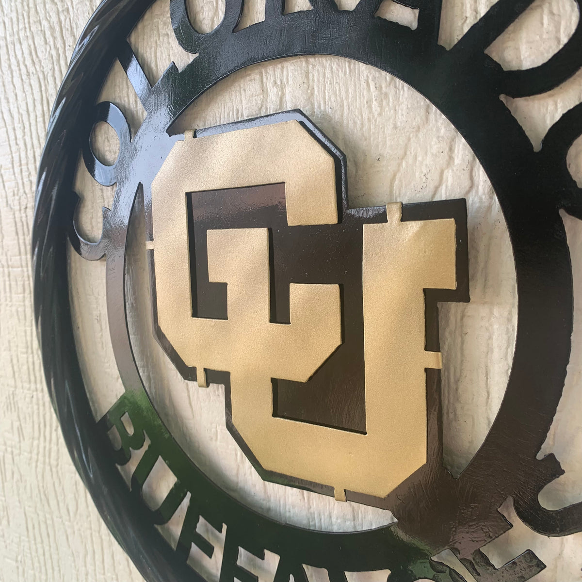COLORADO BUFFALOES CUSTOM METAL VINTAGE CRAFT SIGN TEAM ART WESTERN HOME DECOR HANDMADE