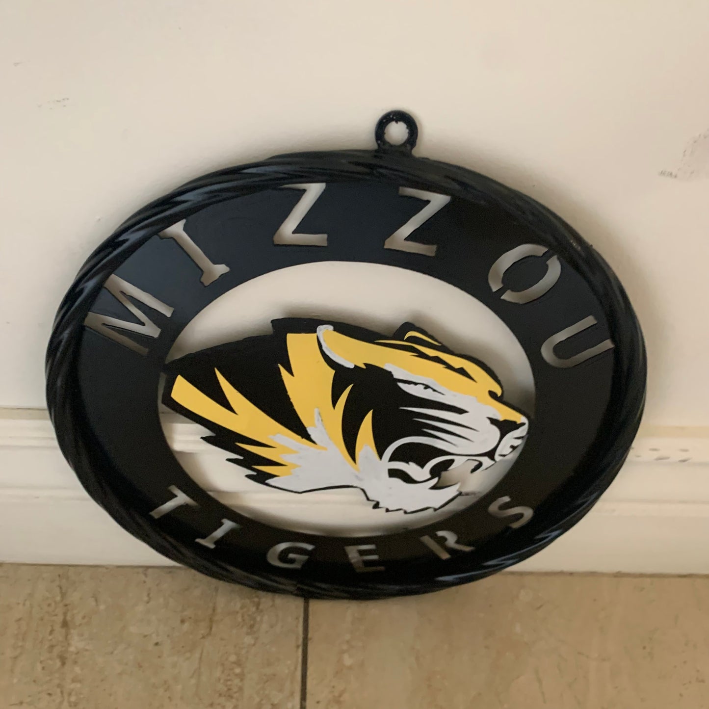 12", 18", 24", 32" MIZZOU TIGERS MISSOURI CUSTOM METAL VINTAGE CRAFT TEAM SIGN HANDMADE