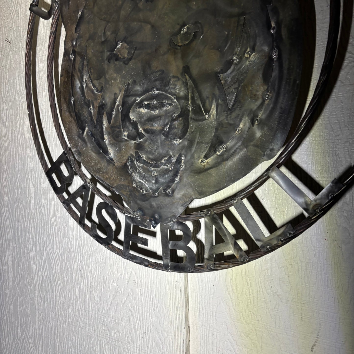 UNC BEARS CUSTOM RAW METAL NO PAINT VINTAGE CRAFT SIGN TEAM HANDMADE TO ORDER