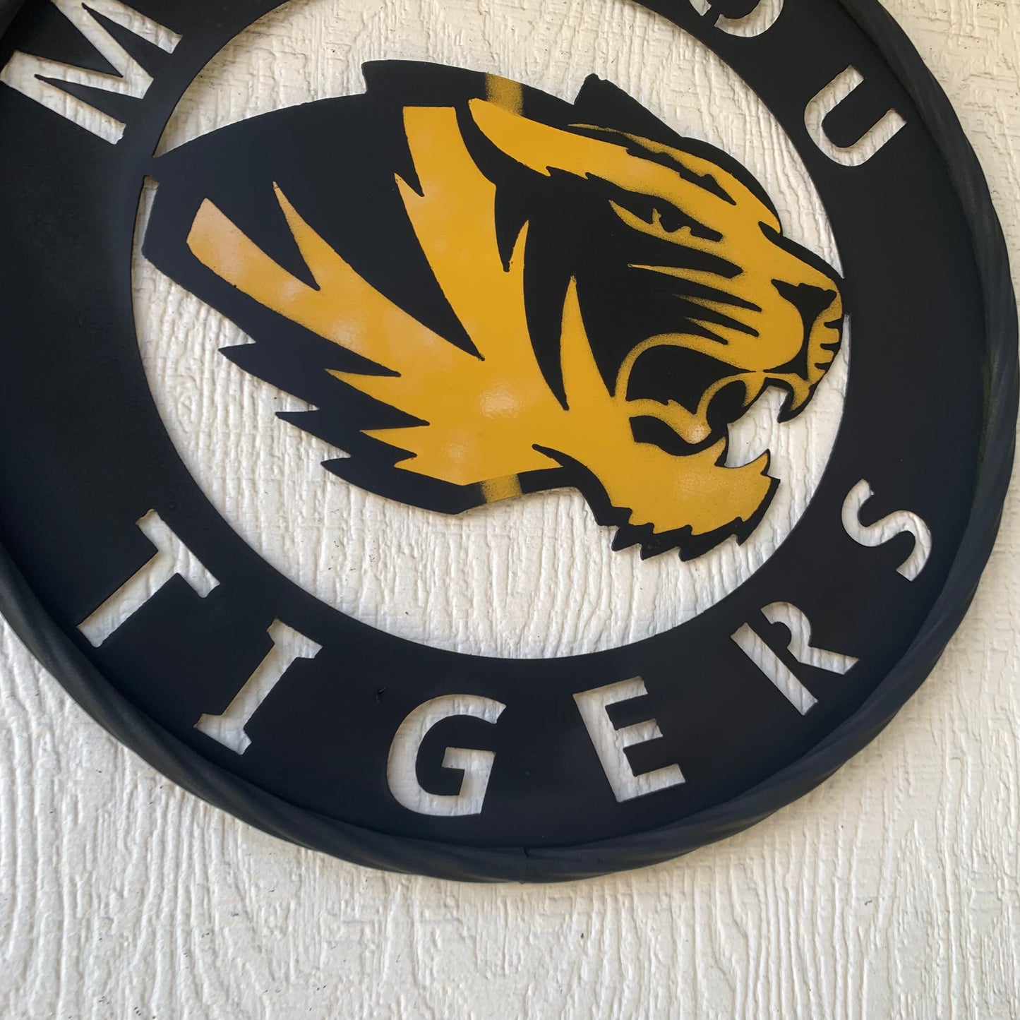 MIZZOU TIGERS MISSOURI CUSTOM METAL VINTAGE CRAFT TEAM SIGN HANDMADE