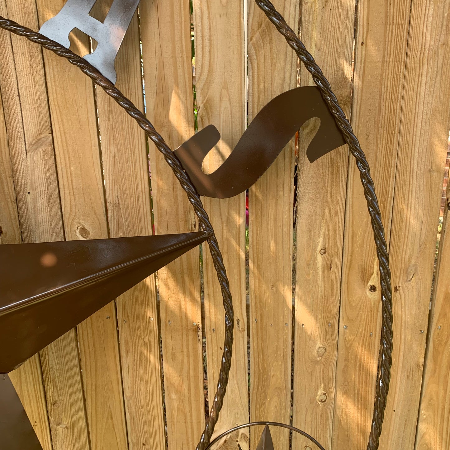 6 FOOT TEXAS LONE STAR GIANT LARGE OVERSIZE BARN STAR METAL RUSTIC BRONZE COPPER WALL ART WESTERN HOME DECOR HANDMADE NEW EH10523