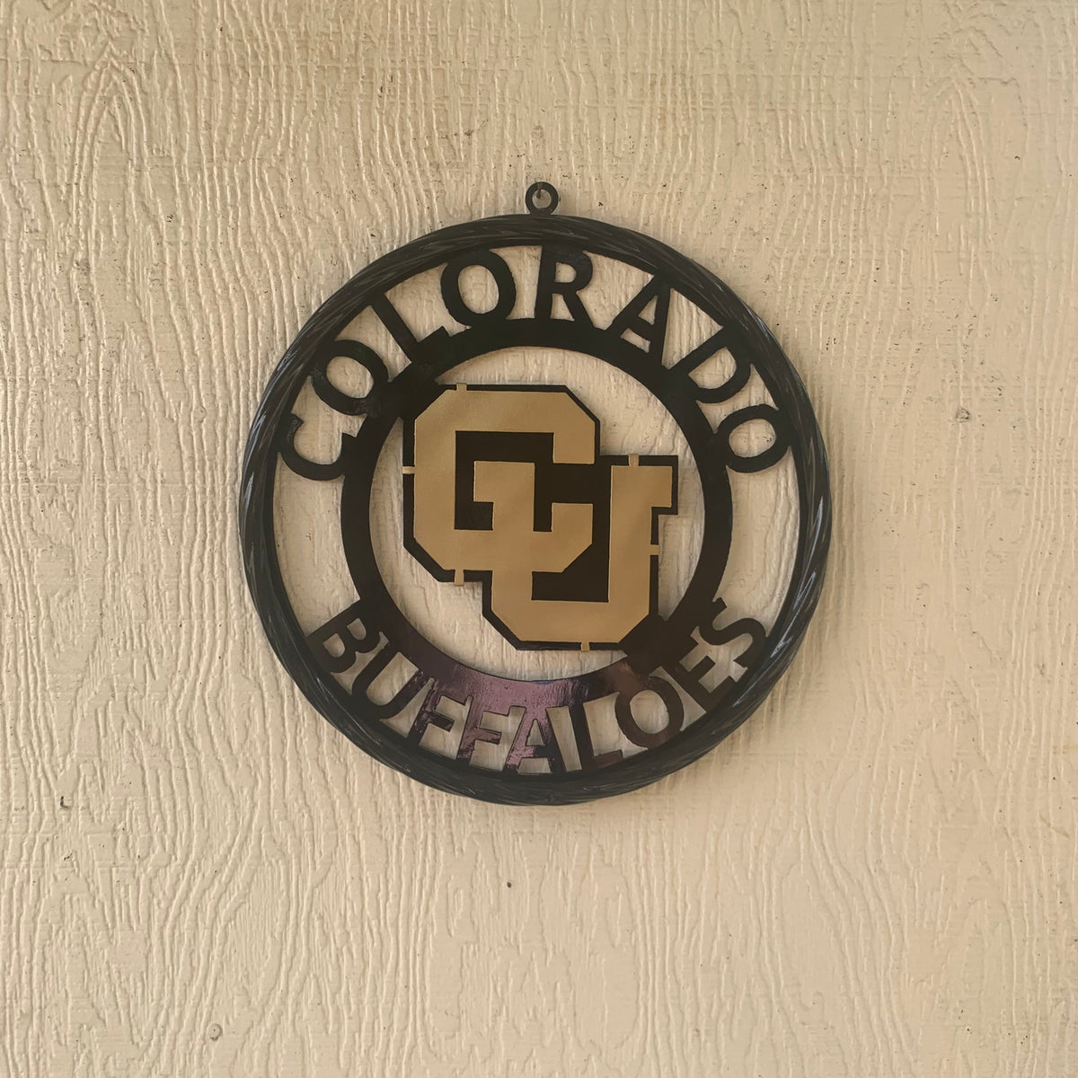 COLORADO BUFFALOES CUSTOM METAL VINTAGE CRAFT SIGN TEAM ART WESTERN HOME DECOR HANDMADE