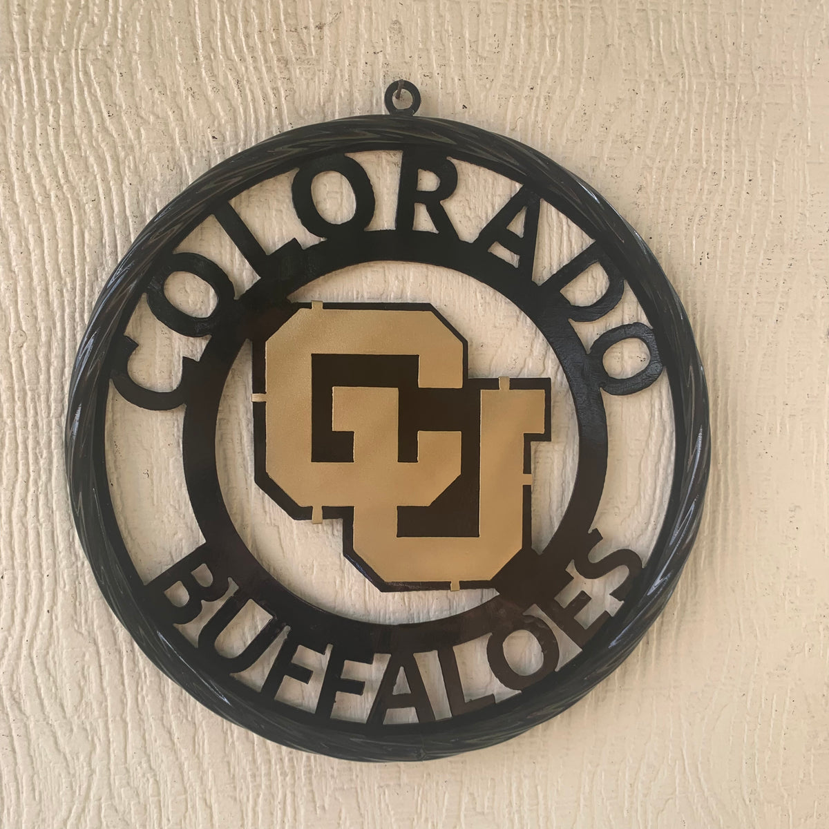 COLORADO BUFFALOES CUSTOM METAL VINTAGE CRAFT SIGN TEAM ART WESTERN HOME DECOR HANDMADE