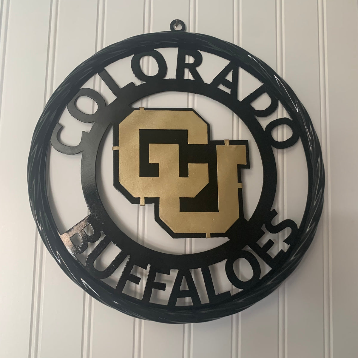 COLORADO BUFFALOES CUSTOM METAL VINTAGE CRAFT SIGN TEAM ART WESTERN HOME DECOR HANDMADE