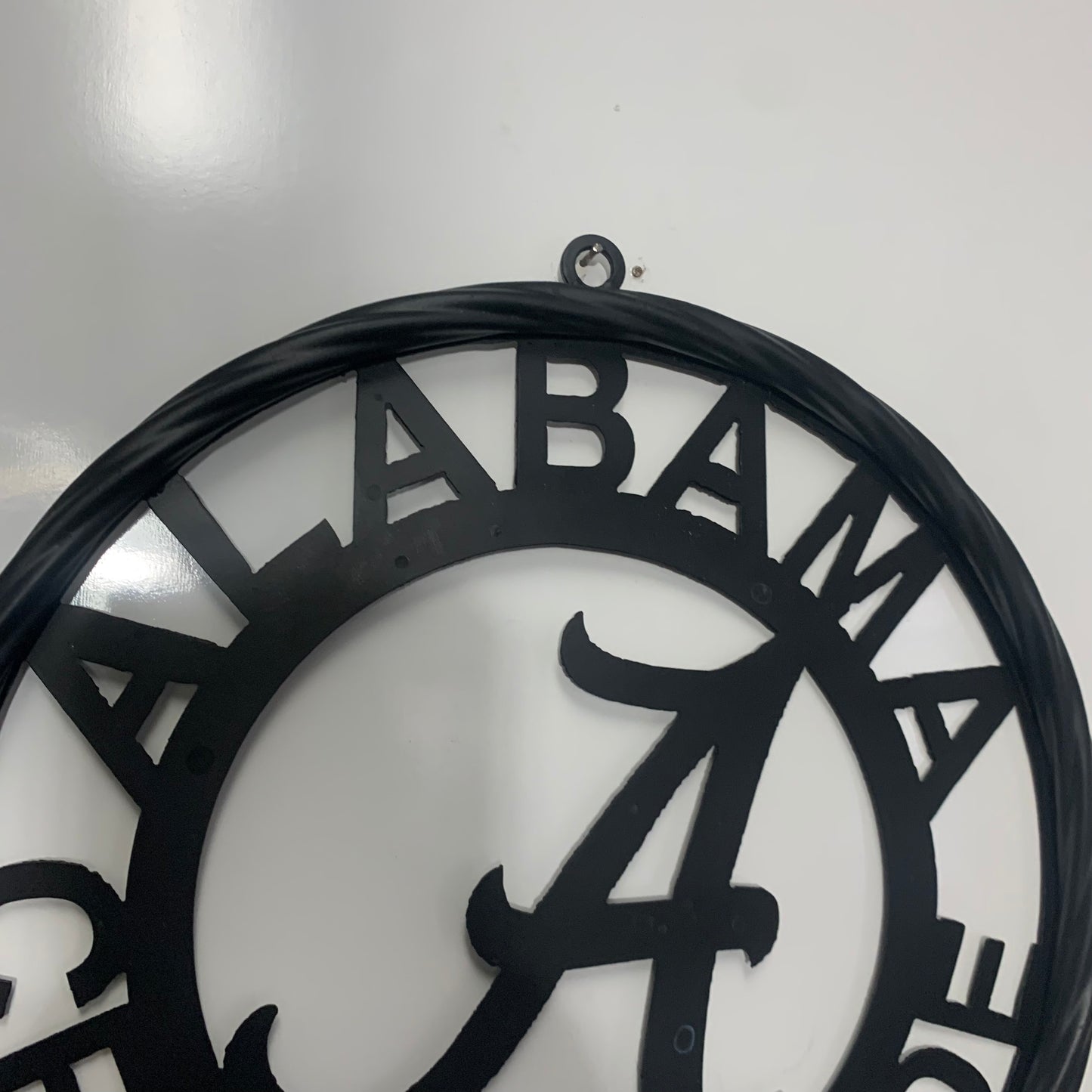 ALABAMA CRIMSON TIDE CUSTOM ALL BLACK METAL VINTAGE SIGN TEAM HANDMADE