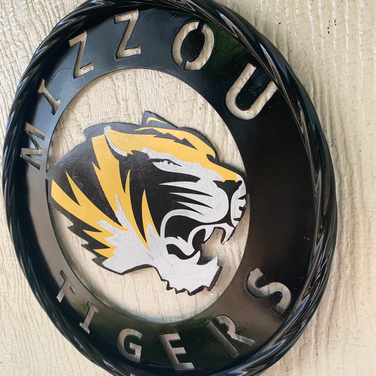 12", 18", 24", 32" MIZZOU TIGERS MISSOURI CUSTOM METAL VINTAGE CRAFT TEAM SIGN HANDMADE