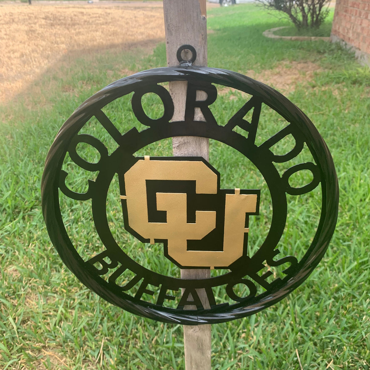 COLORADO BUFFALOES CUSTOM METAL VINTAGE CRAFT SIGN TEAM ART WESTERN HOME DECOR HANDMADE