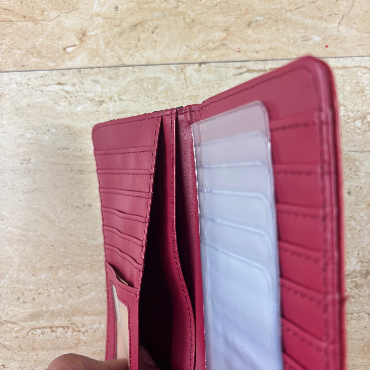 REBEL FLAG WALLET CHECK BOOK LEATHER WALLET WESTERN FASHION HANDMADE NEW #EH13318