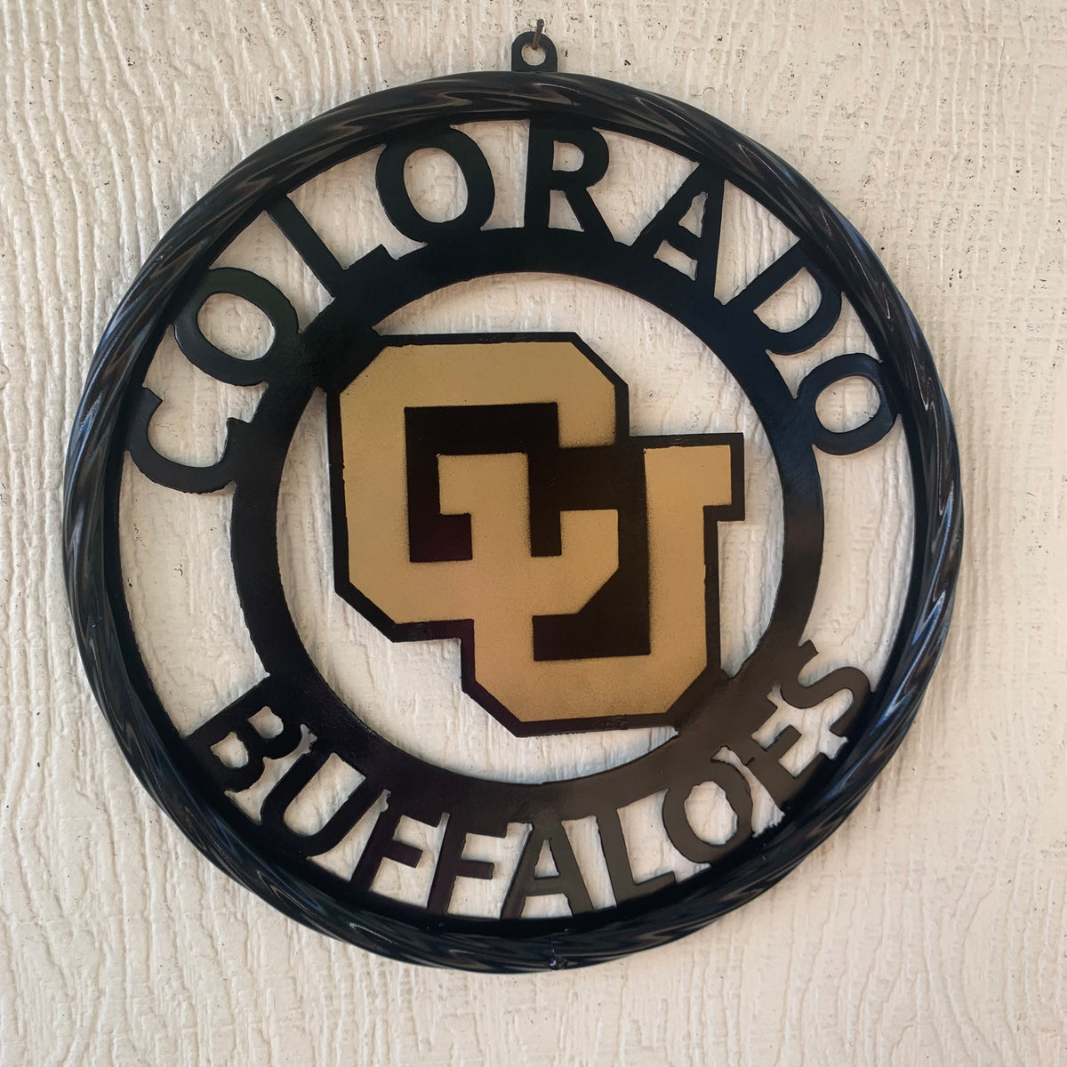 COLORADO BUFFALOES CUSTOM METAL VINTAGE CRAFT SIGN TEAM ART WESTERN HOME DECOR HANDMADE