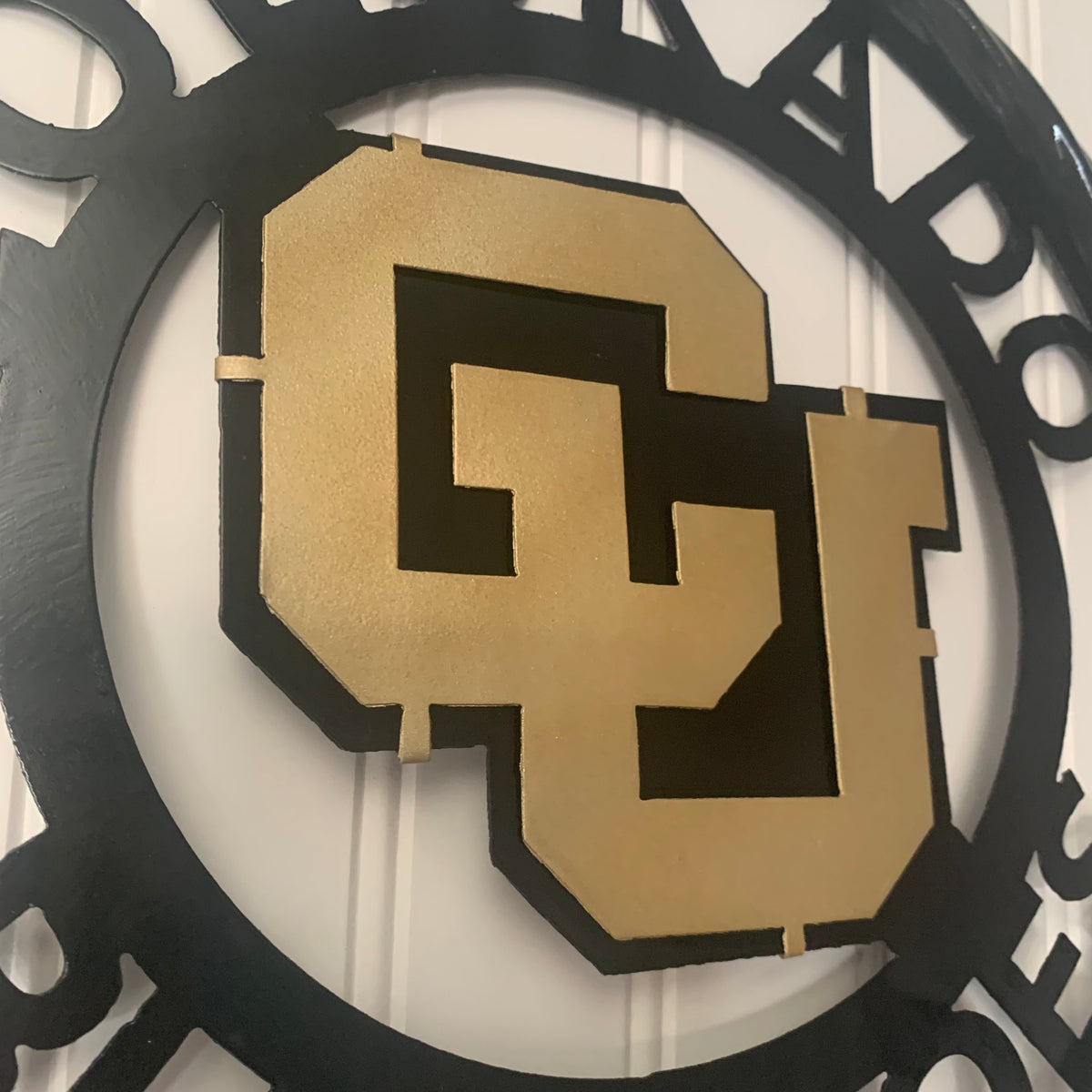 COLORADO BUFFALOES CUSTOM METAL VINTAGE CRAFT SIGN TEAM ART WESTERN HOME DECOR HANDMADE
