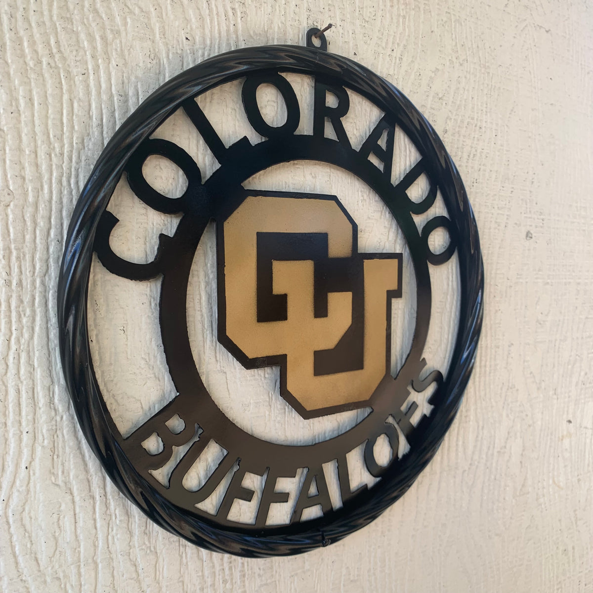 COLORADO BUFFALOES CUSTOM METAL VINTAGE CRAFT SIGN TEAM ART WESTERN HOME DECOR HANDMADE