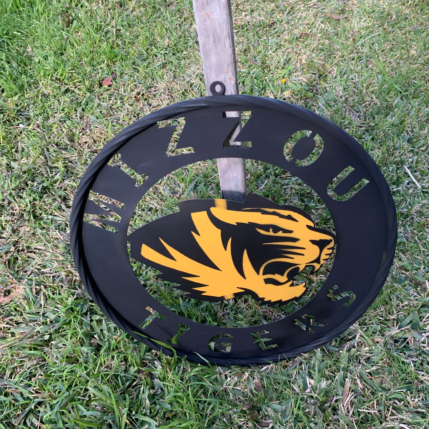 MIZZOU TIGERS MISSOURI CUSTOM METAL VINTAGE CRAFT TEAM SIGN HANDMADE