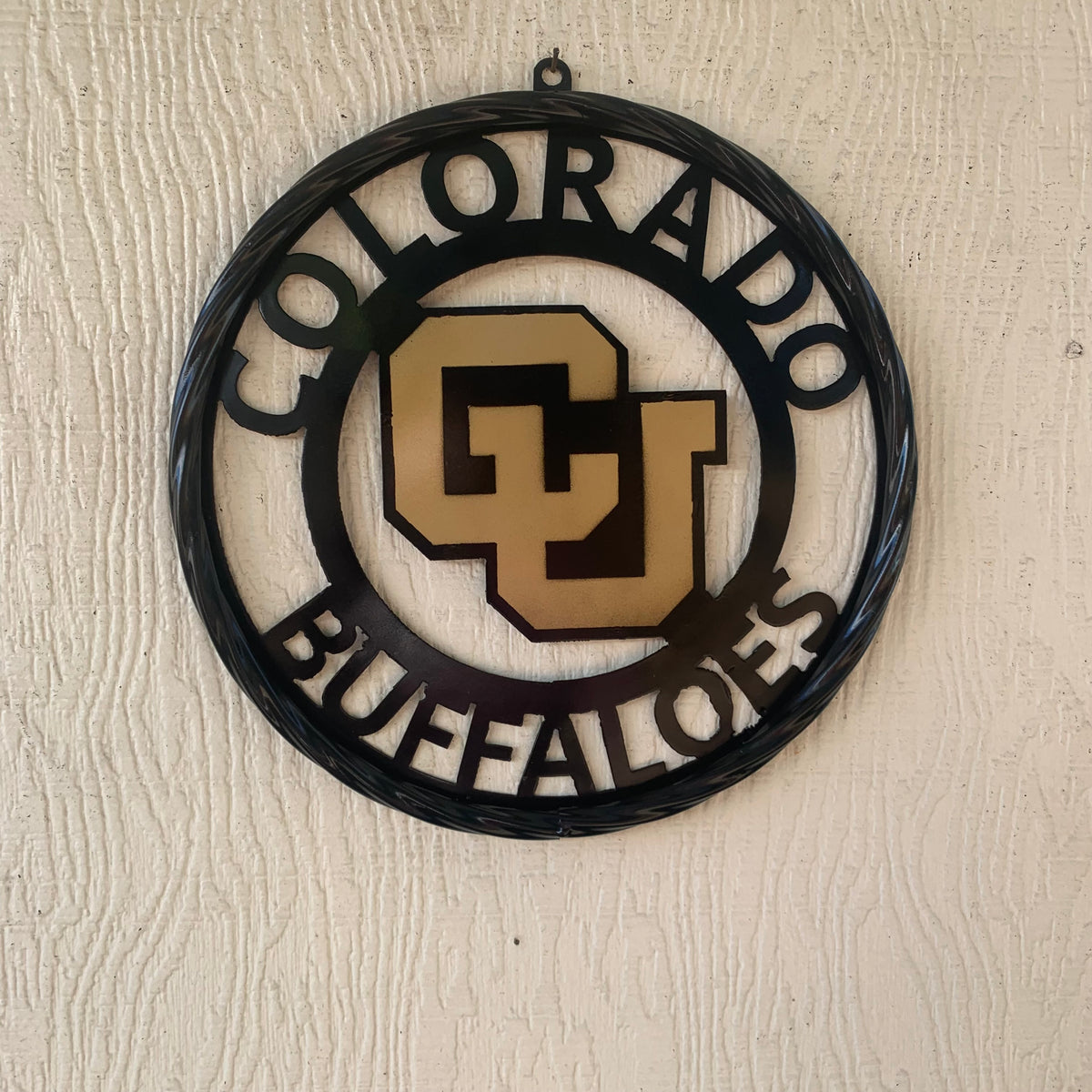 COLORADO BUFFALOES CUSTOM METAL VINTAGE CRAFT SIGN TEAM ART WESTERN HOME DECOR HANDMADE