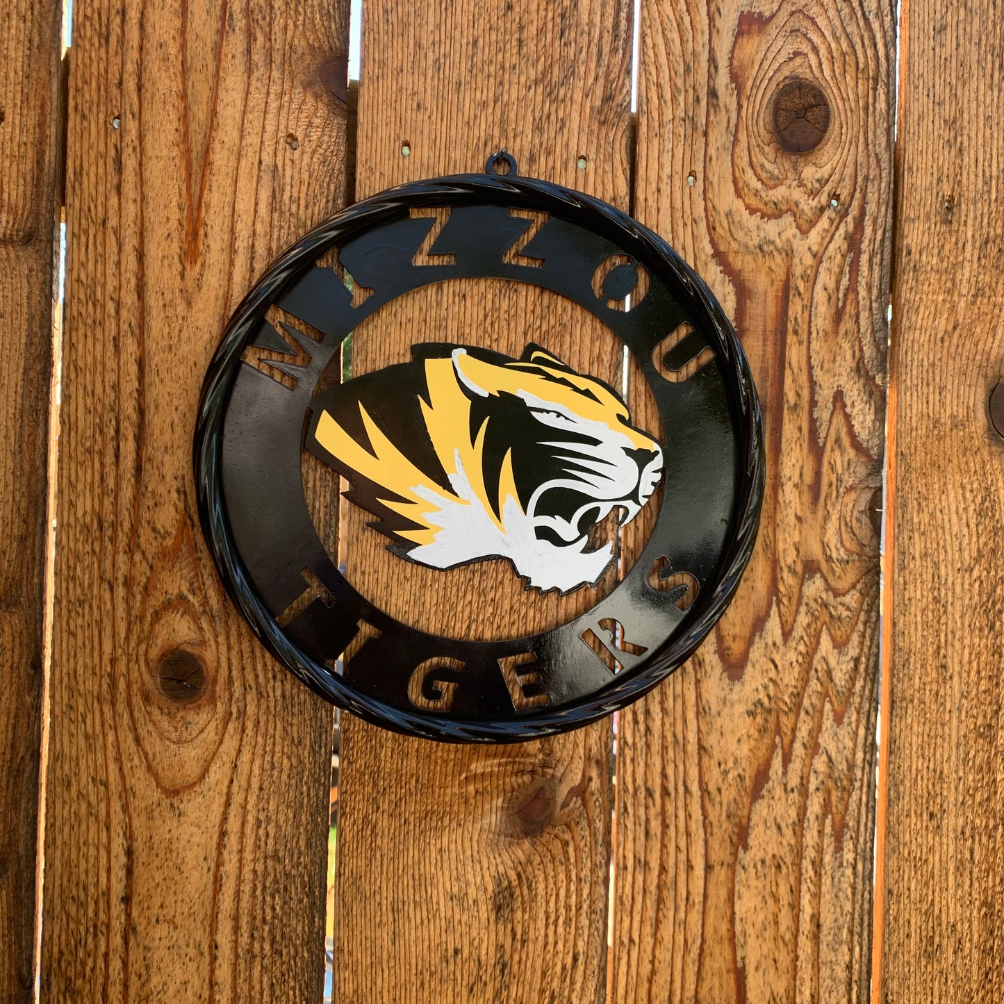 12", 18", 24", 32" MIZZOU TIGERS MISSOURI CUSTOM METAL VINTAGE CRAFT TEAM SIGN HANDMADE