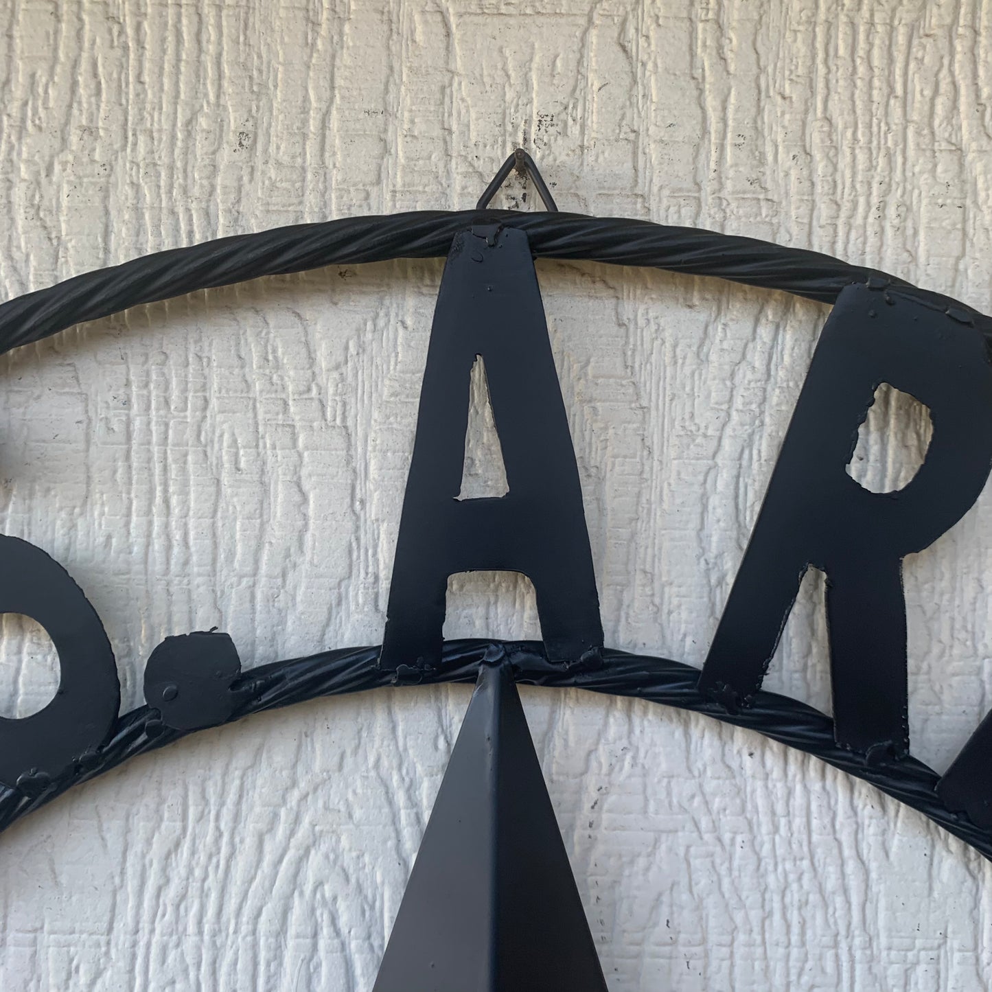 US ARMY VETERAN BARN STAR METAL LONESTAR CUSTOM NAME STAR WESTERN HOME DECOR RUSTIC BLACK  24",32",36",50"