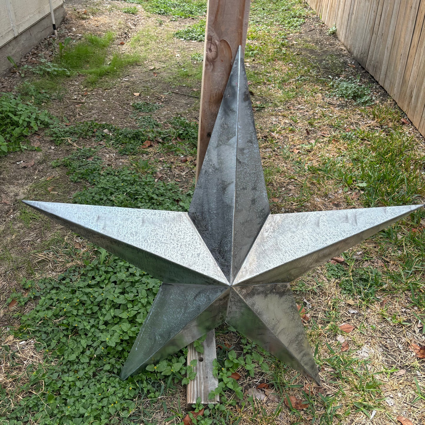 UNFINISHED GALVANIZED KIT STAR 3" TO 120" METAL BARN COUNTRY STAR WALL ART WESTERN HOME  DECOR HANDMADE #EH10418