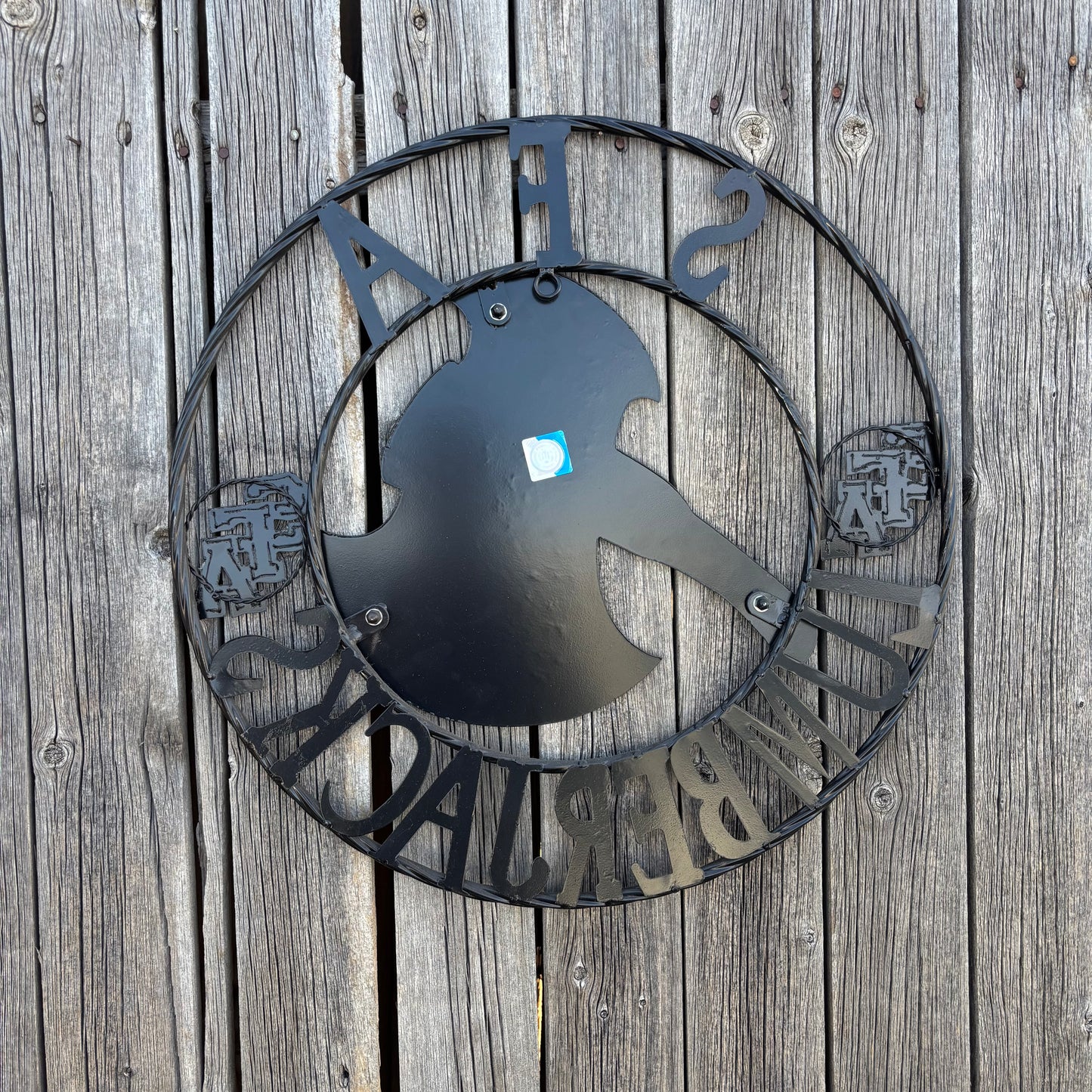 SFA LUMBERJACKS CUSTOM METAL VINTAGE CRAFT SIGN WALL ART TEAM SIGN HANDMADE