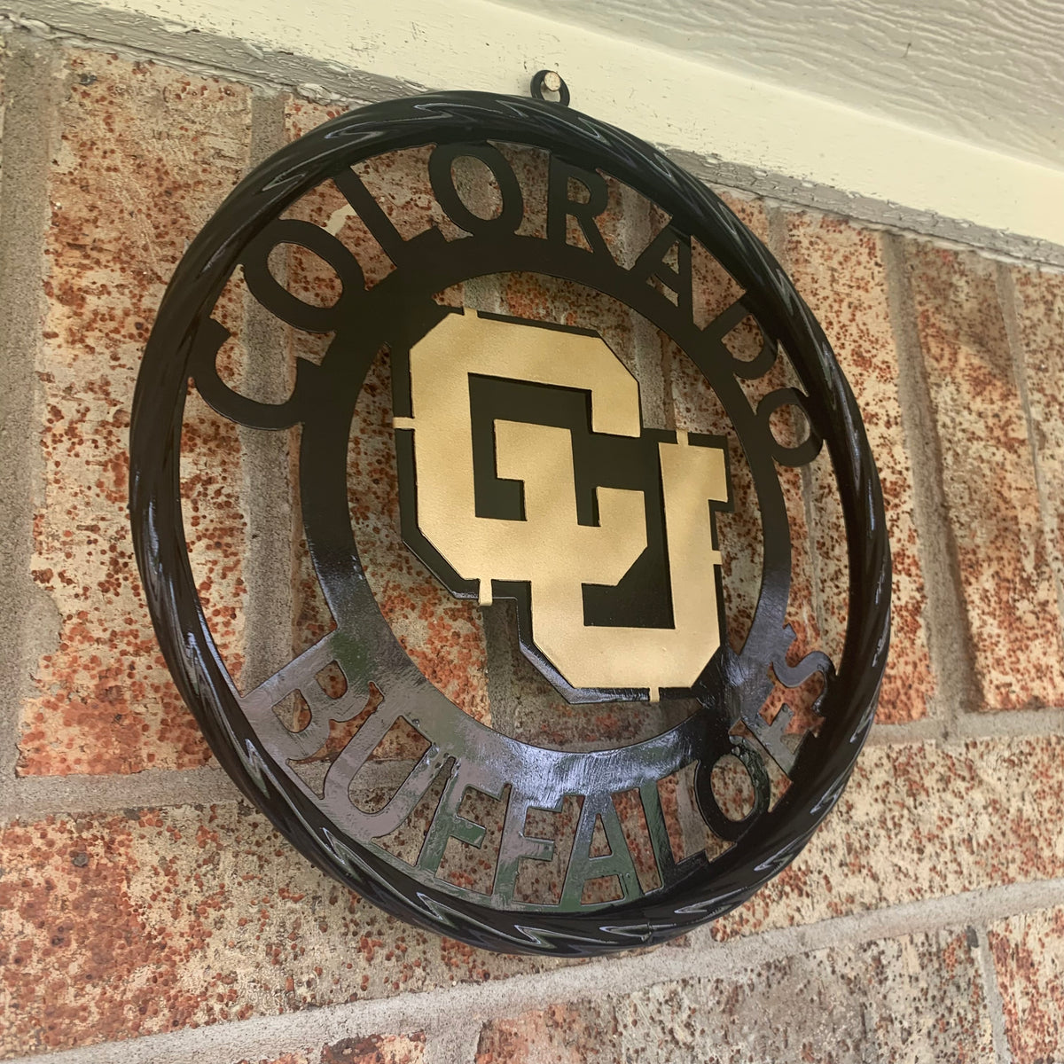 COLORADO BUFFALOES CUSTOM METAL VINTAGE CRAFT SIGN TEAM ART WESTERN HOME DECOR HANDMADE