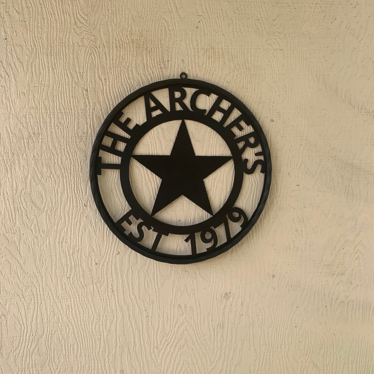 ARCHER STYLE YOUR CUSTOM NAME LASERCUT METAL SIGN WESTERN HOME DECOR HANDMADE ART