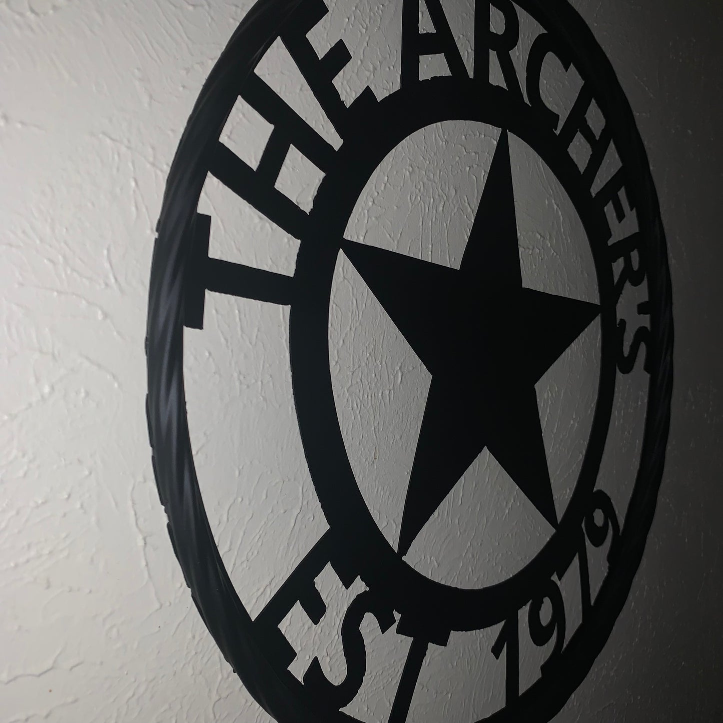 ARCHER STYLE YOUR CUSTOM NAME LASERCUT METAL SIGN WESTERN HOME DECOR HANDMADE ART