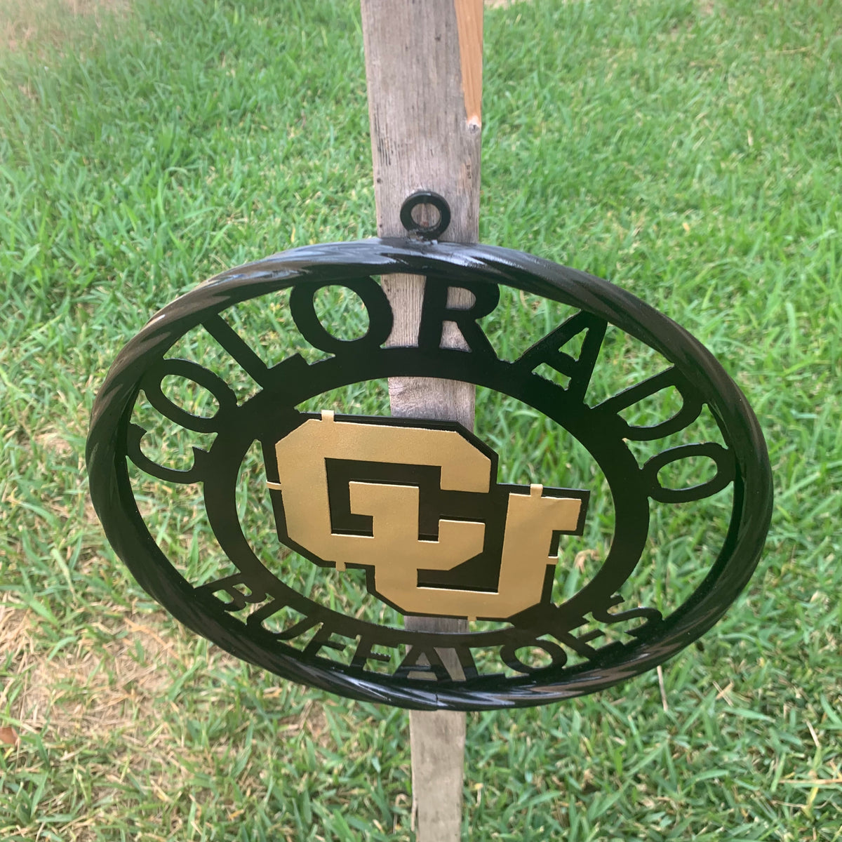 COLORADO BUFFALOES CUSTOM METAL VINTAGE CRAFT SIGN TEAM ART WESTERN HOME DECOR HANDMADE