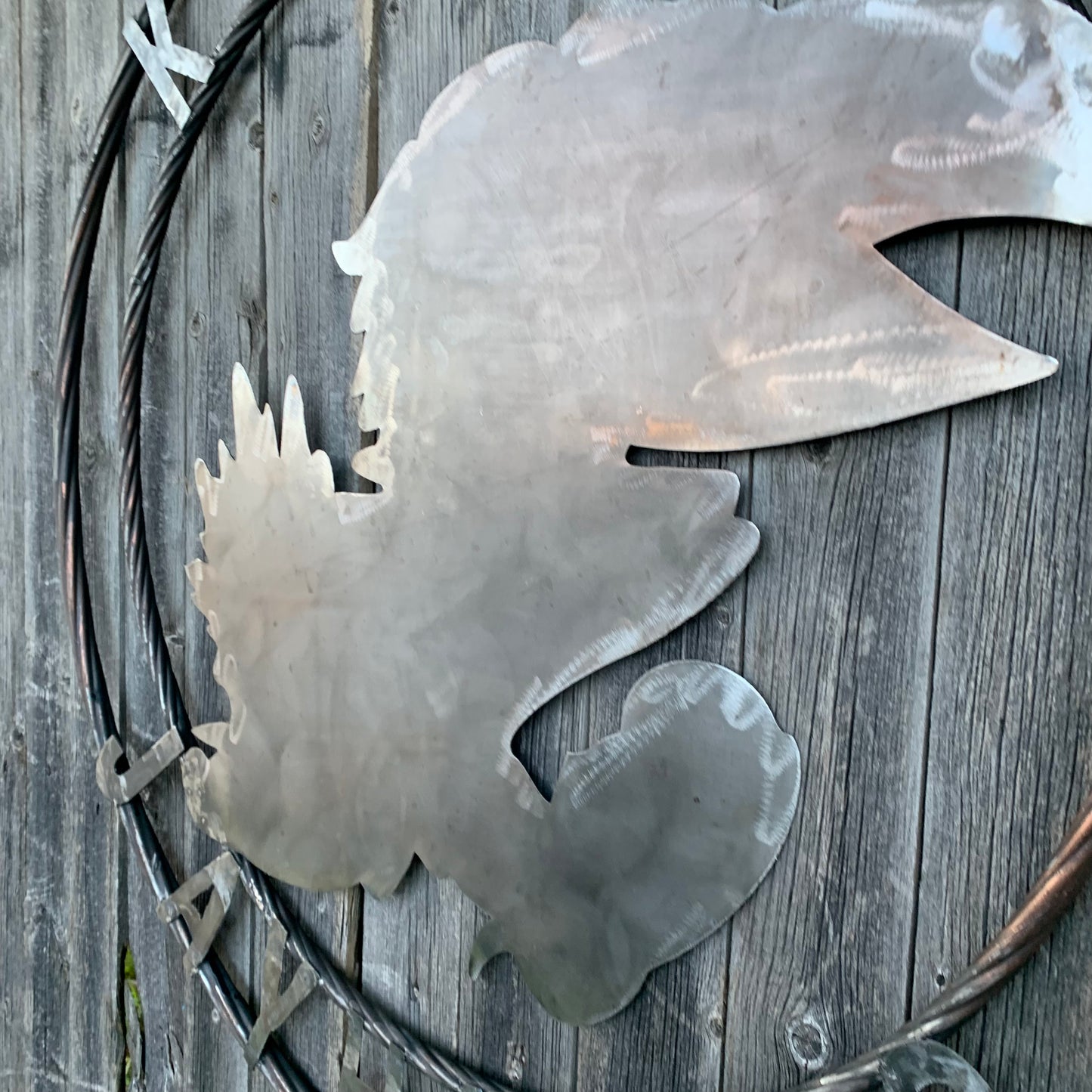 KANSAS JAYHAWKS RAW CUSTOM METAL VINTAGE CRAFT SIGN UNPAINTED TEAM HANDMADE
