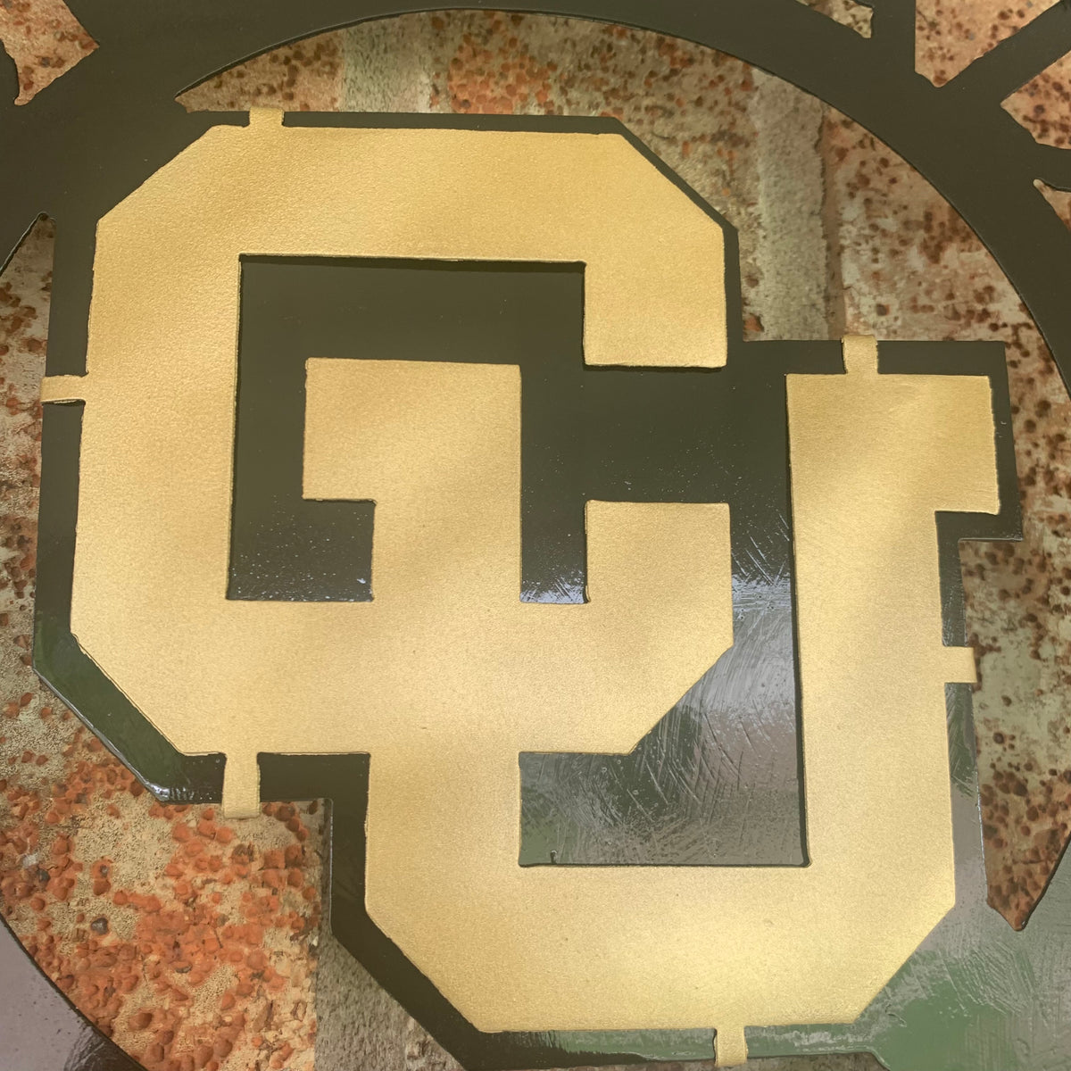COLORADO BUFFALOES CUSTOM METAL VINTAGE CRAFT SIGN TEAM ART WESTERN HOME DECOR HANDMADE