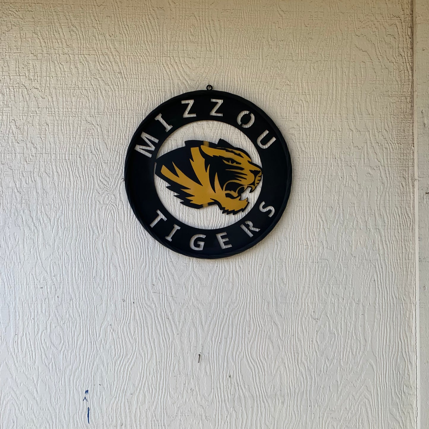MIZZOU TIGERS MISSOURI CUSTOM METAL VINTAGE CRAFT TEAM SIGN HANDMADE