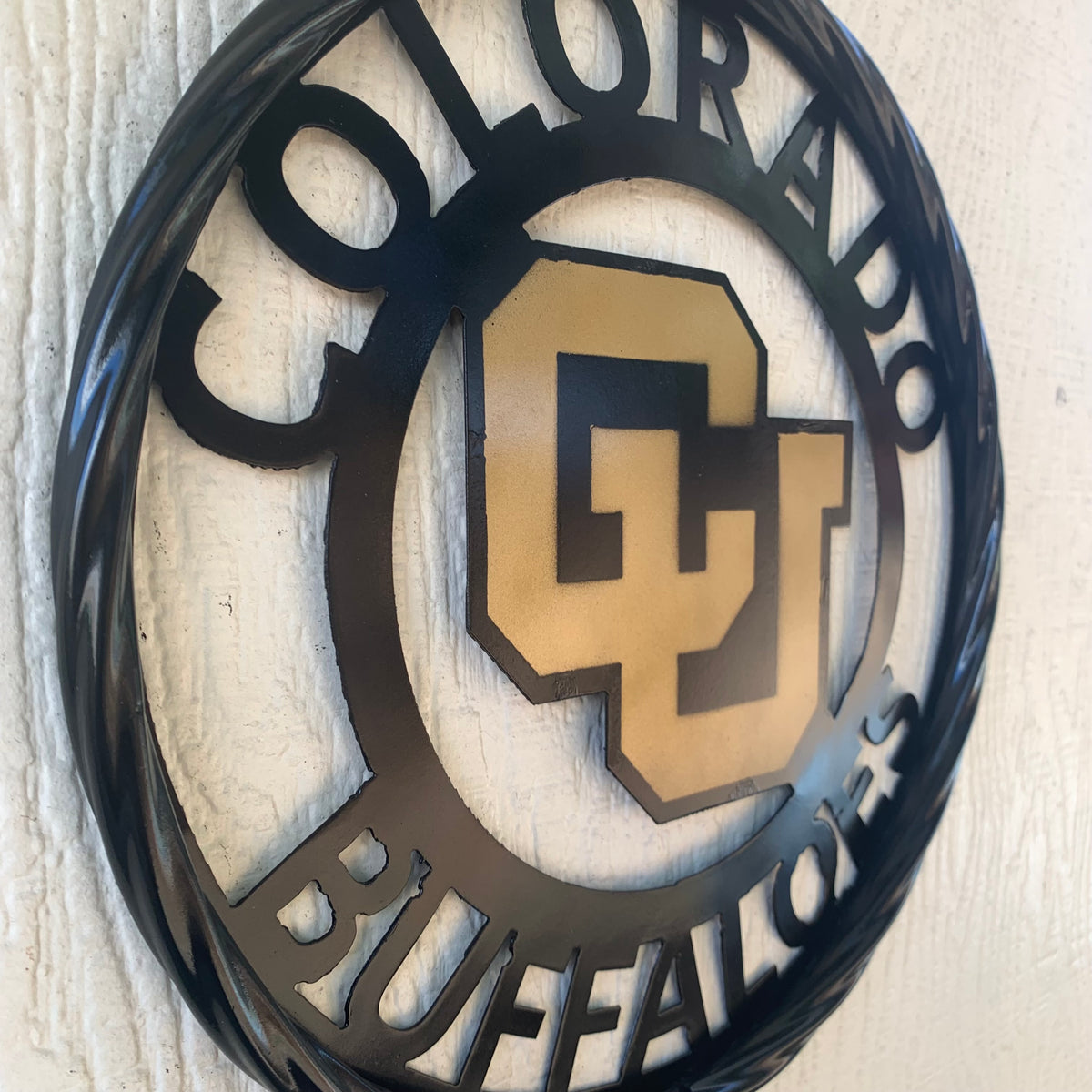 COLORADO BUFFALOES CUSTOM METAL VINTAGE CRAFT SIGN TEAM ART WESTERN HOME DECOR HANDMADE