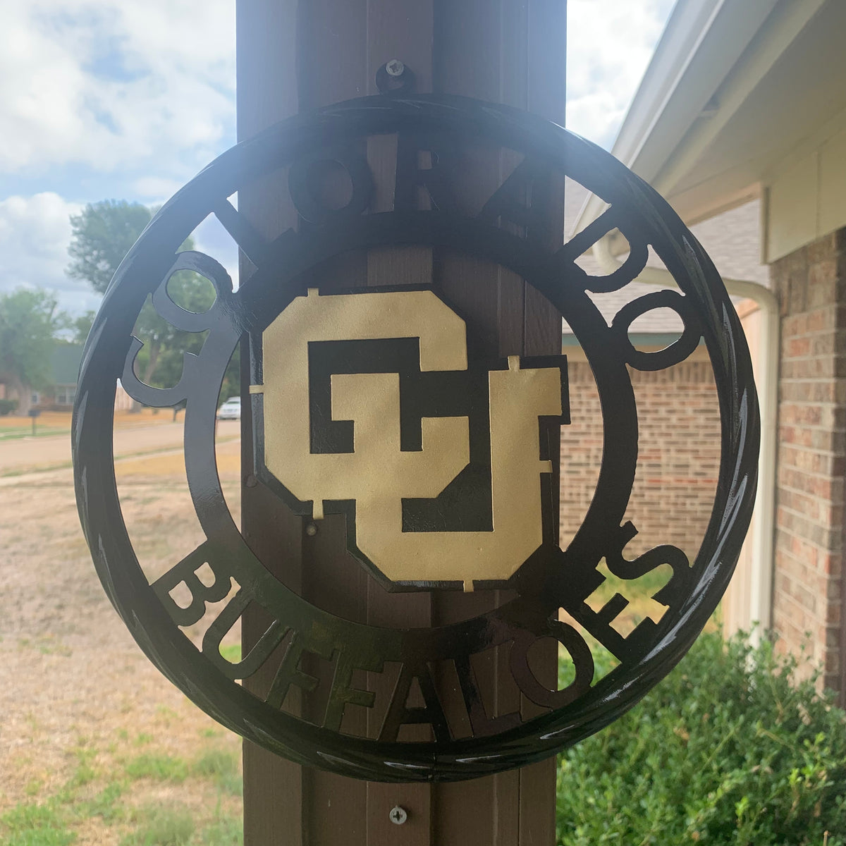 COLORADO BUFFALOES CUSTOM METAL VINTAGE CRAFT SIGN TEAM ART WESTERN HOME DECOR HANDMADE