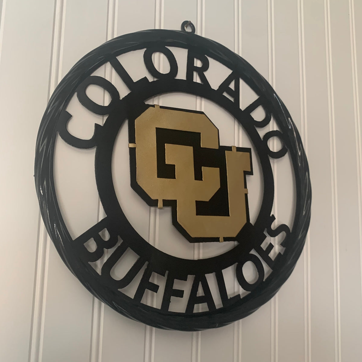 COLORADO BUFFALOES CUSTOM METAL VINTAGE CRAFT SIGN TEAM ART WESTERN HOME DECOR HANDMADE