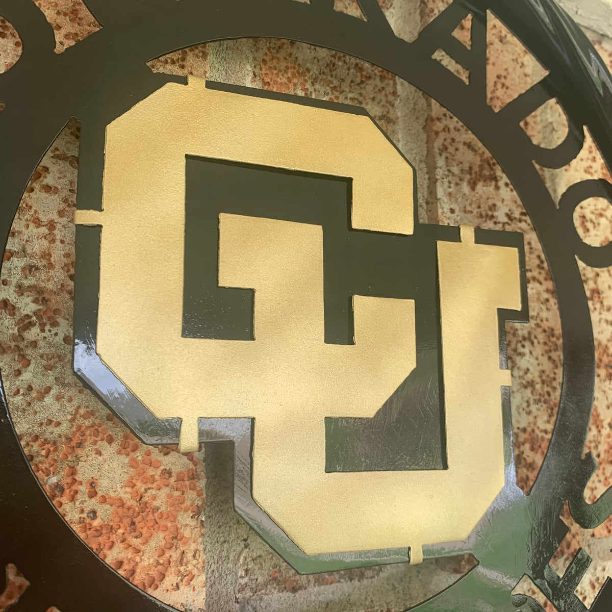 COLORADO BUFFALOES CUSTOM METAL VINTAGE CRAFT SIGN TEAM ART WESTERN HOME DECOR HANDMADE