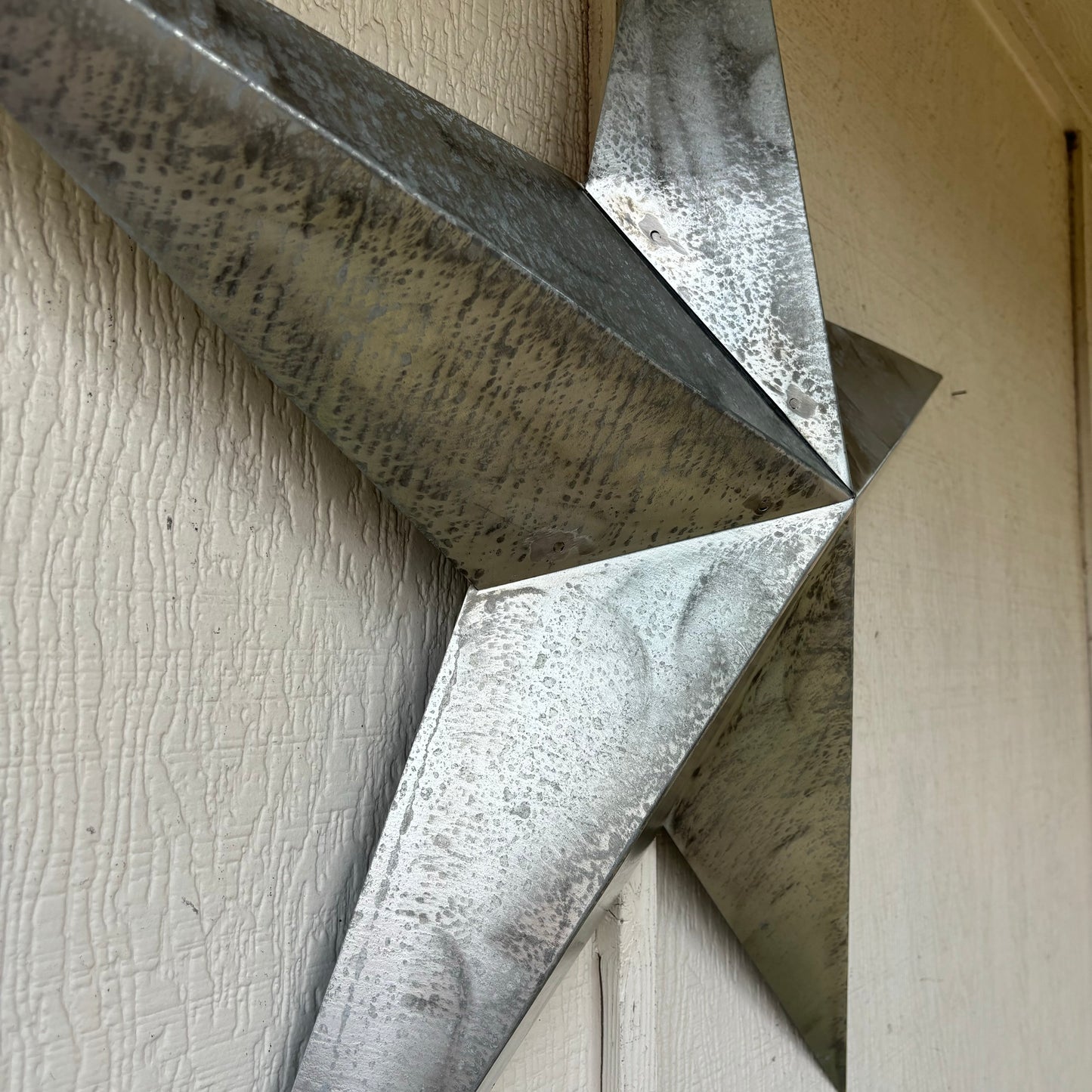 UNFINISHED GALVANIZED KIT STAR 3" TO 120" METAL BARN COUNTRY STAR WALL ART WESTERN HOME  DECOR HANDMADE #EH10418