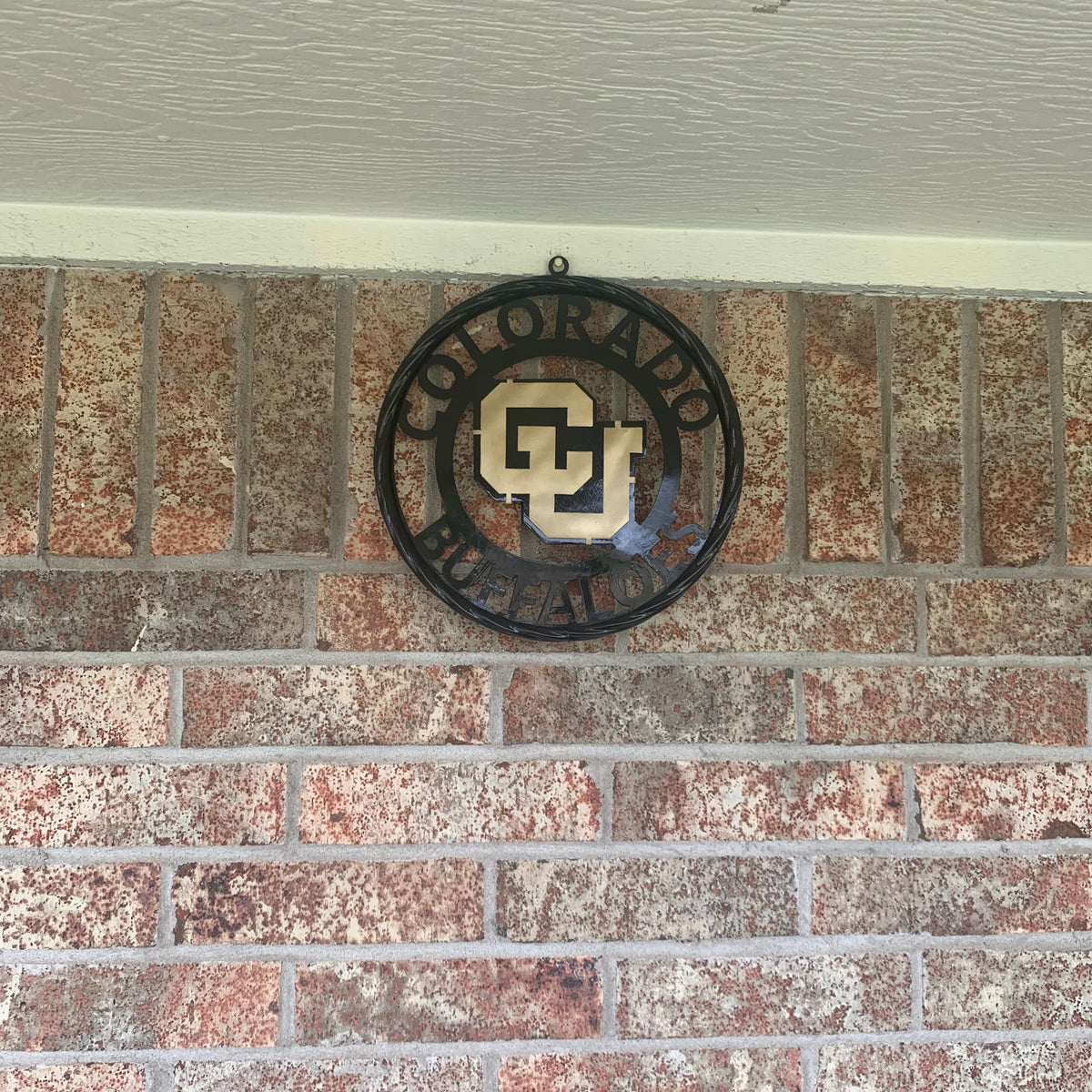 COLORADO BUFFALOES CUSTOM METAL VINTAGE CRAFT SIGN TEAM ART WESTERN HOME DECOR HANDMADE
