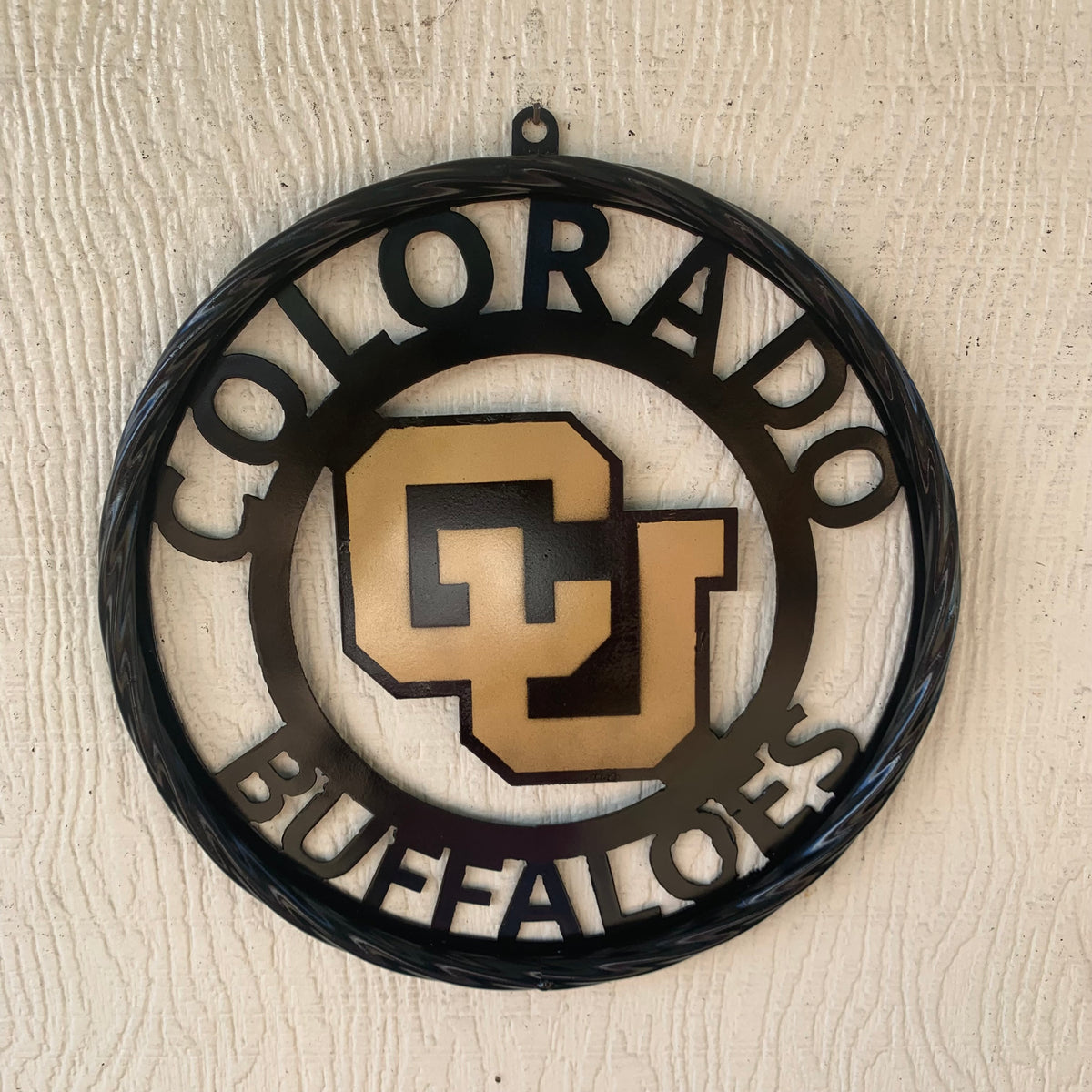 COLORADO BUFFALOES CUSTOM METAL VINTAGE CRAFT SIGN TEAM ART WESTERN HOME DECOR HANDMADE