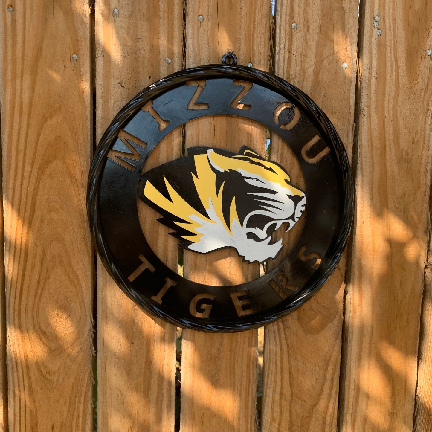 12", 18", 24", 32" MIZZOU TIGERS MISSOURI CUSTOM METAL VINTAGE CRAFT TEAM SIGN HANDMADE