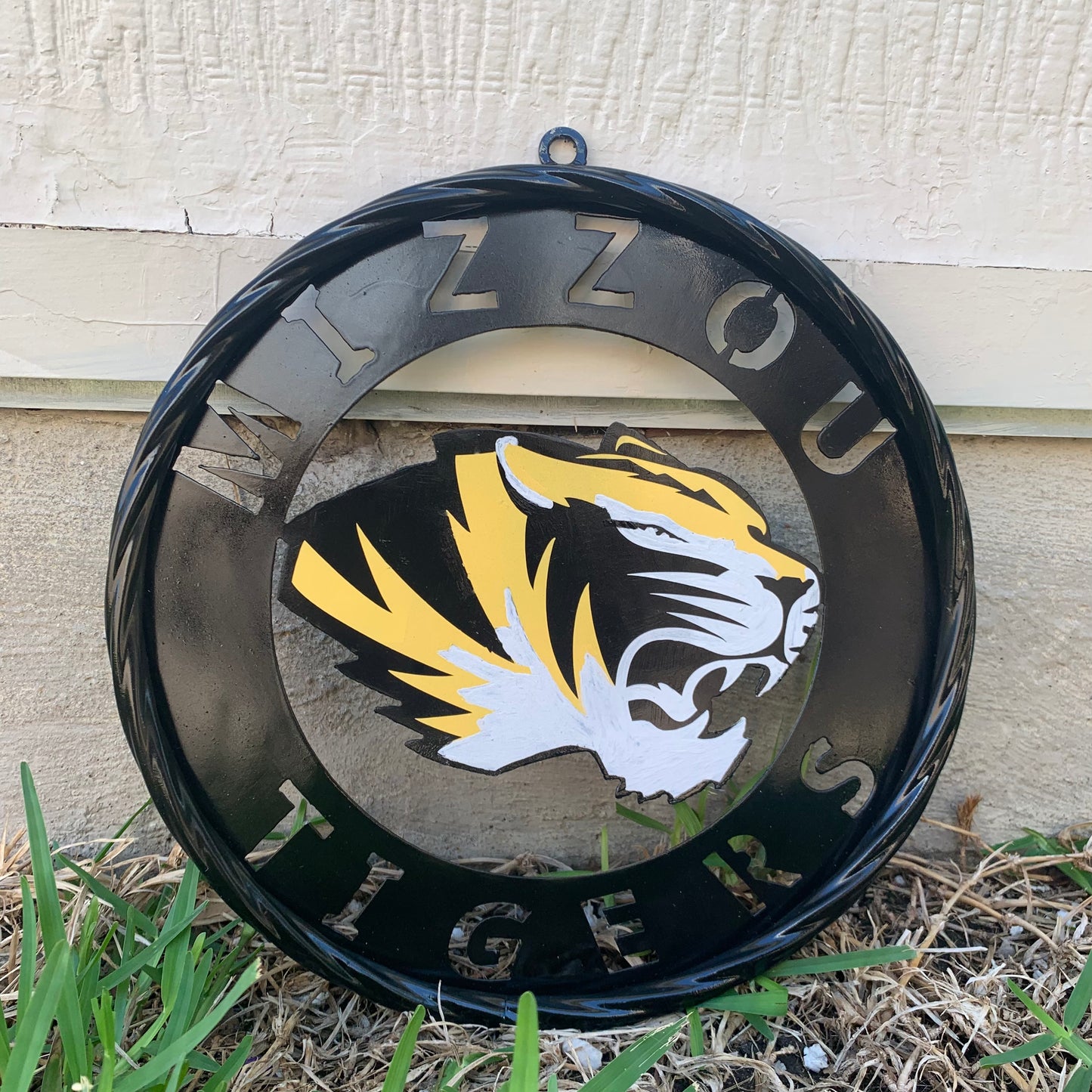 12", 18", 24", 32" MIZZOU TIGERS MISSOURI CUSTOM METAL VINTAGE CRAFT TEAM SIGN HANDMADE