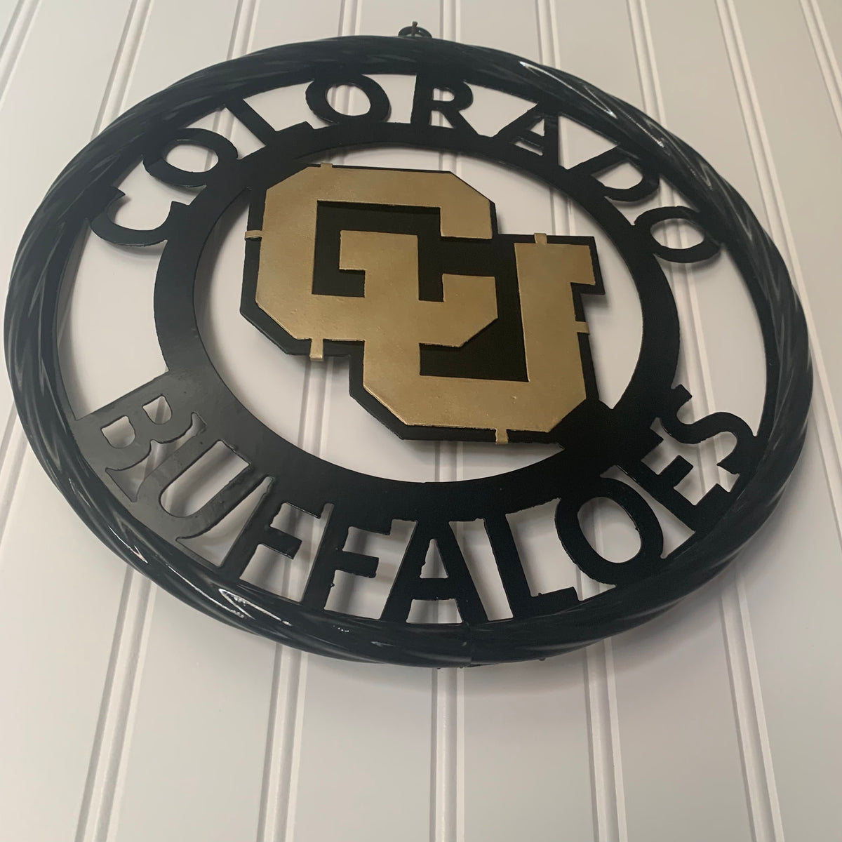 COLORADO BUFFALOES CUSTOM METAL VINTAGE CRAFT SIGN TEAM ART WESTERN HOME DECOR HANDMADE