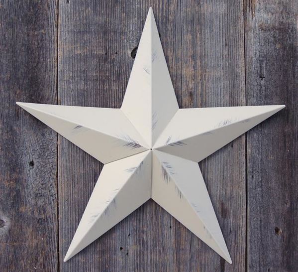 #EH10412 RUSTIC BARN STAR 32",40",53" METAL WALL ART MULTI COLOR WESTERN HOME DECOR HANDMADE